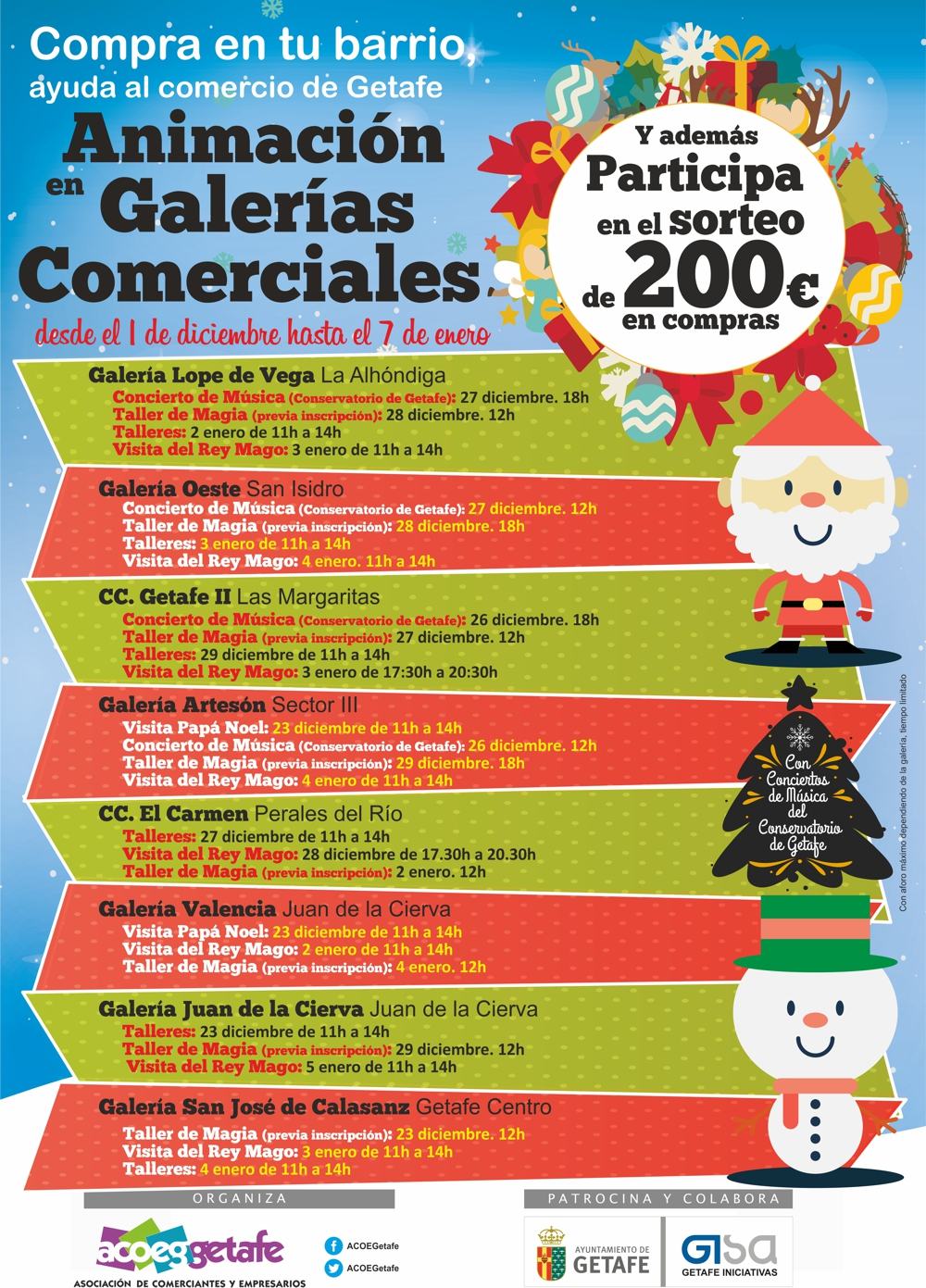 PROGRAMA ANIMACIÓN GALERÍAS COMERCIALES 2017