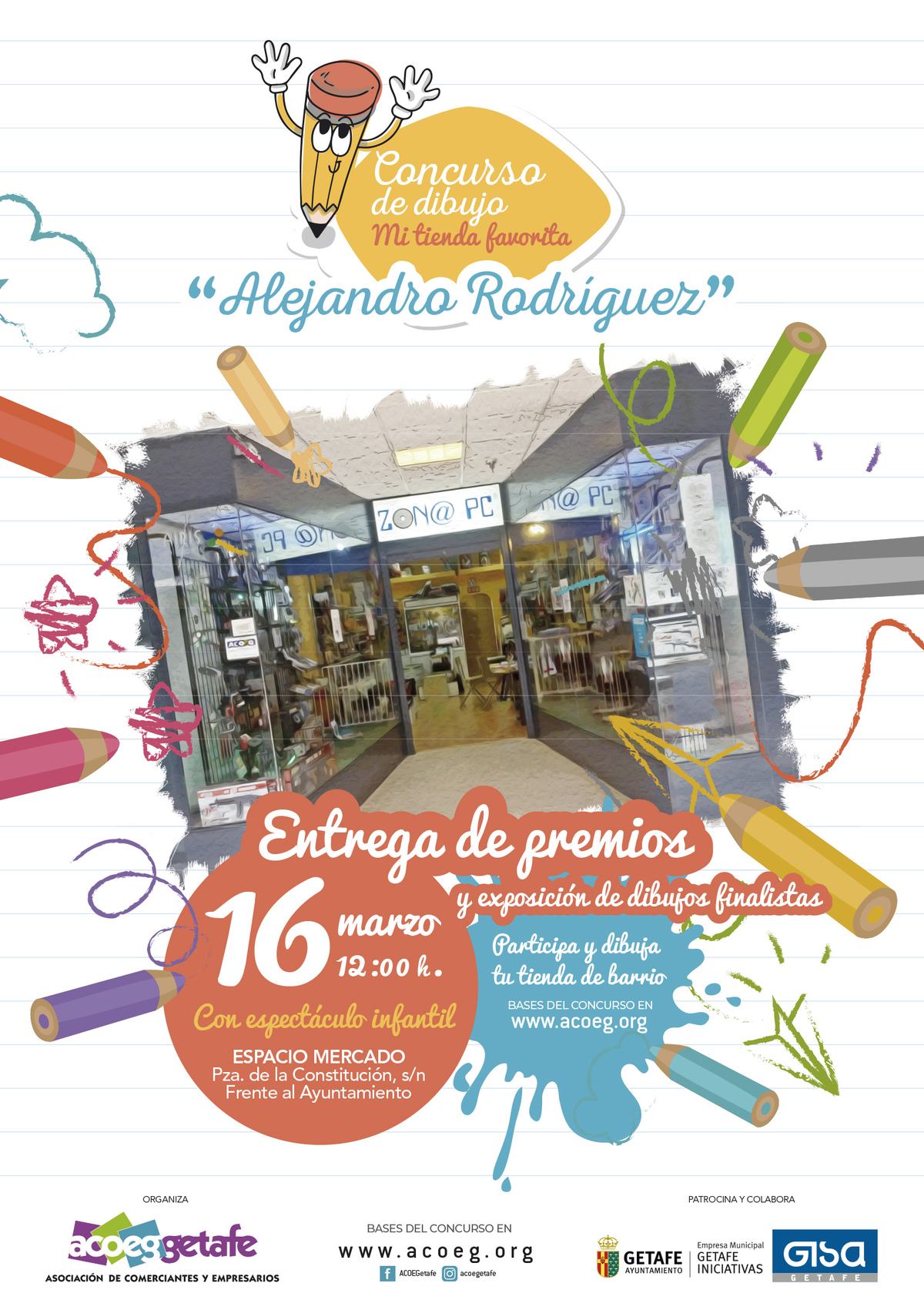VI CONCURSO DE DIBUJO ALEJANDRO RODRÍGUEZ «MI TIENDA FAVORITA»