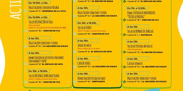 ACTIVIDADES FERIA COMERCIA 2023