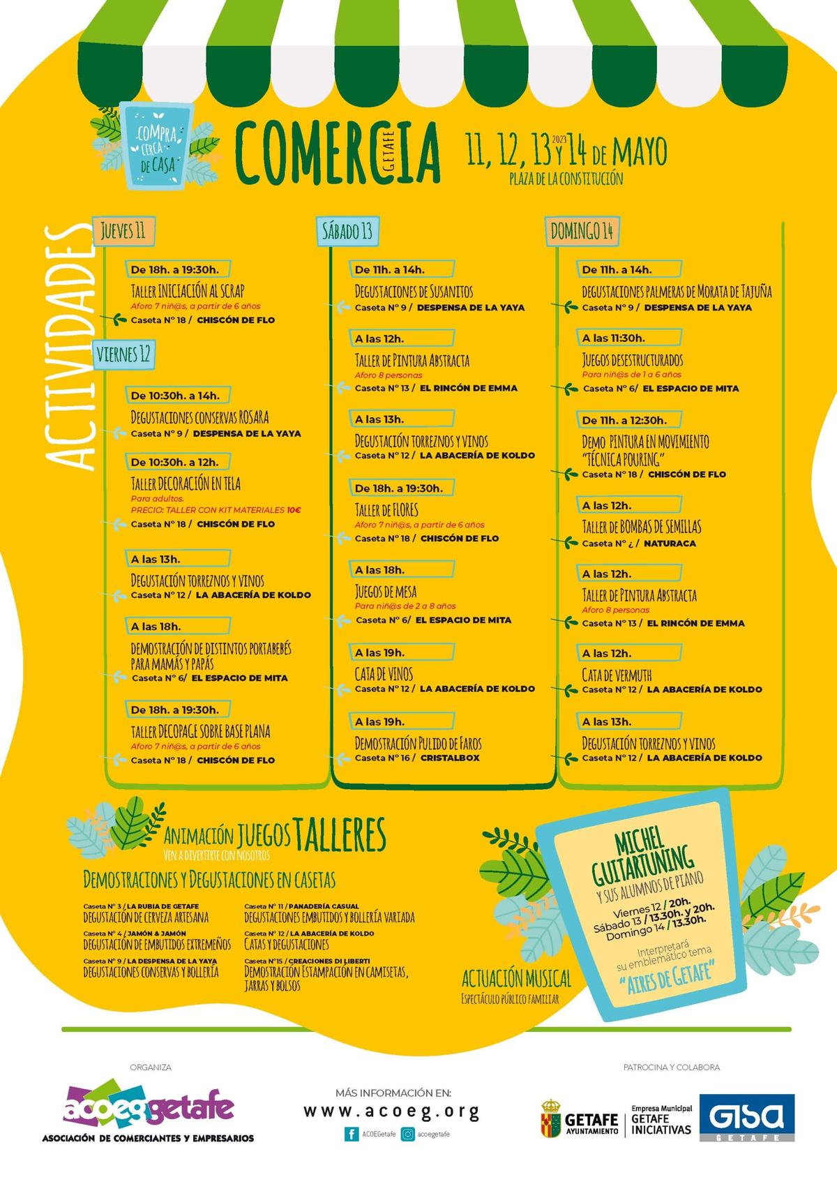 ACTIVIDADES FERIA COMERCIA 2023