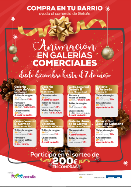 ACTIVIDADES GALERÍAS COMERCIALES 2019