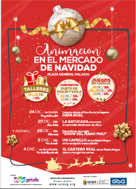 ACTIVIDADES MERCADO DE NAVIDAD 2019
