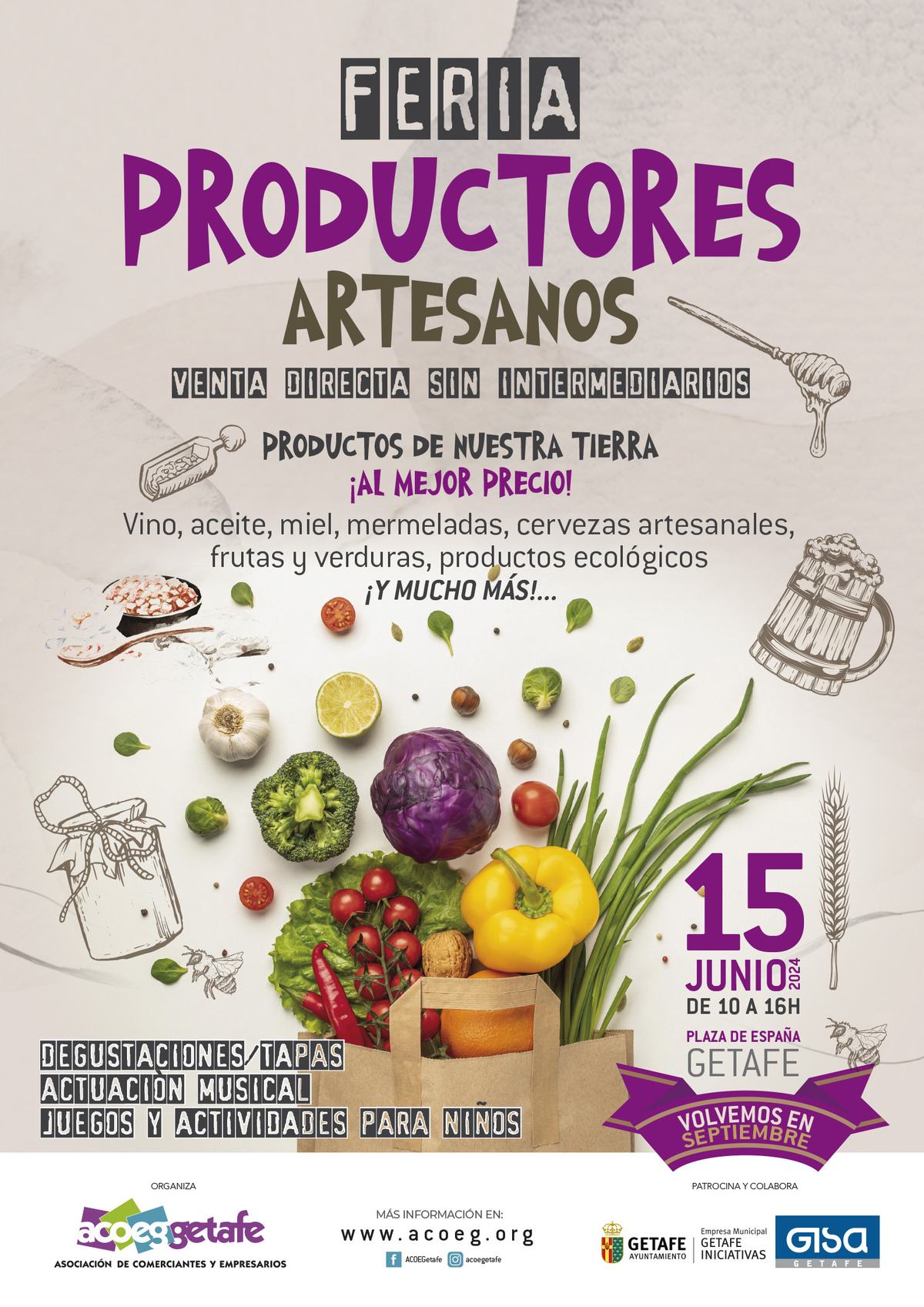 FERIA DE PRODUCTORES Y ARTESANOS 21 SEP 2024