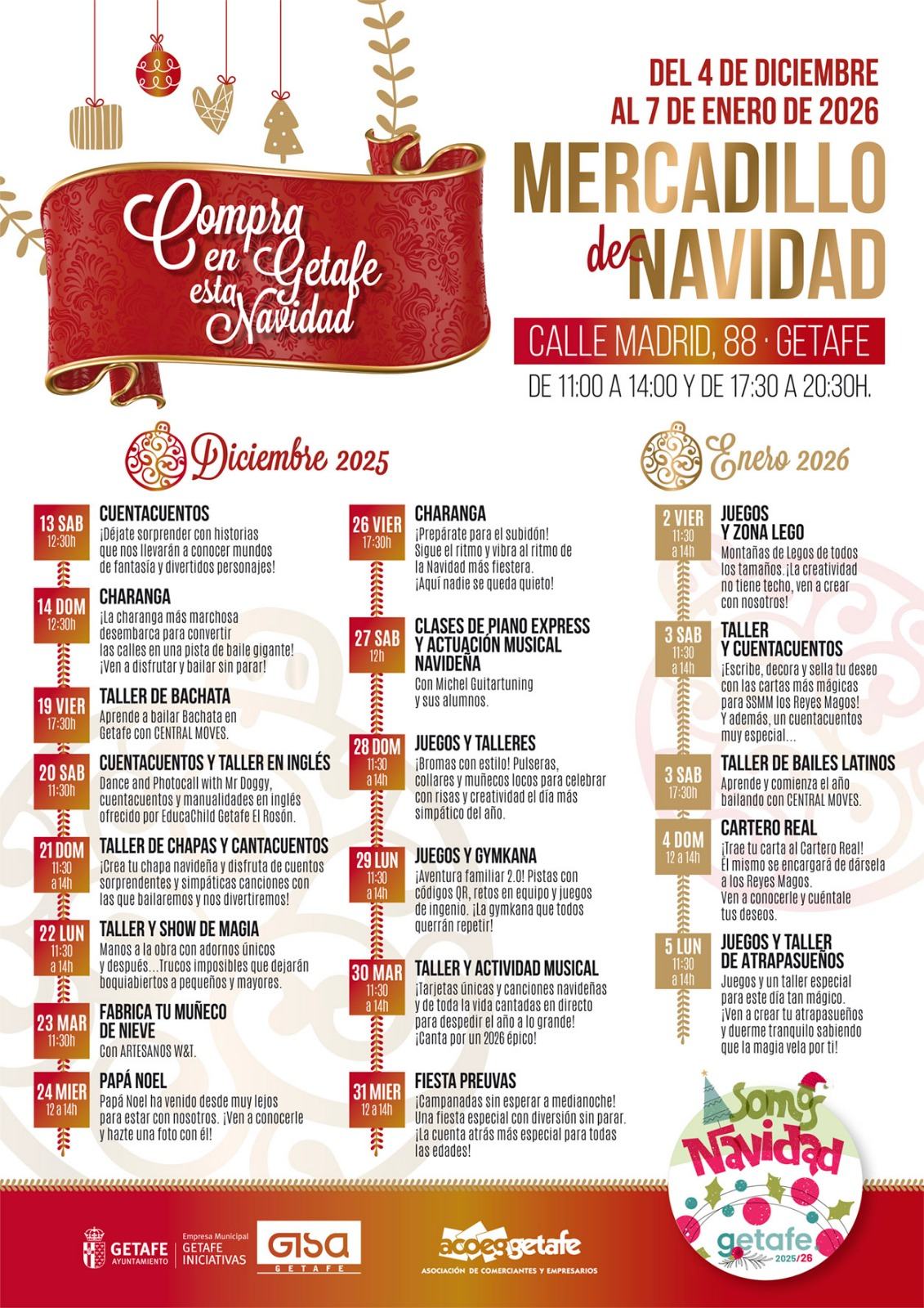 COMPRA EN GETAFE EN NAVIDAD 2025