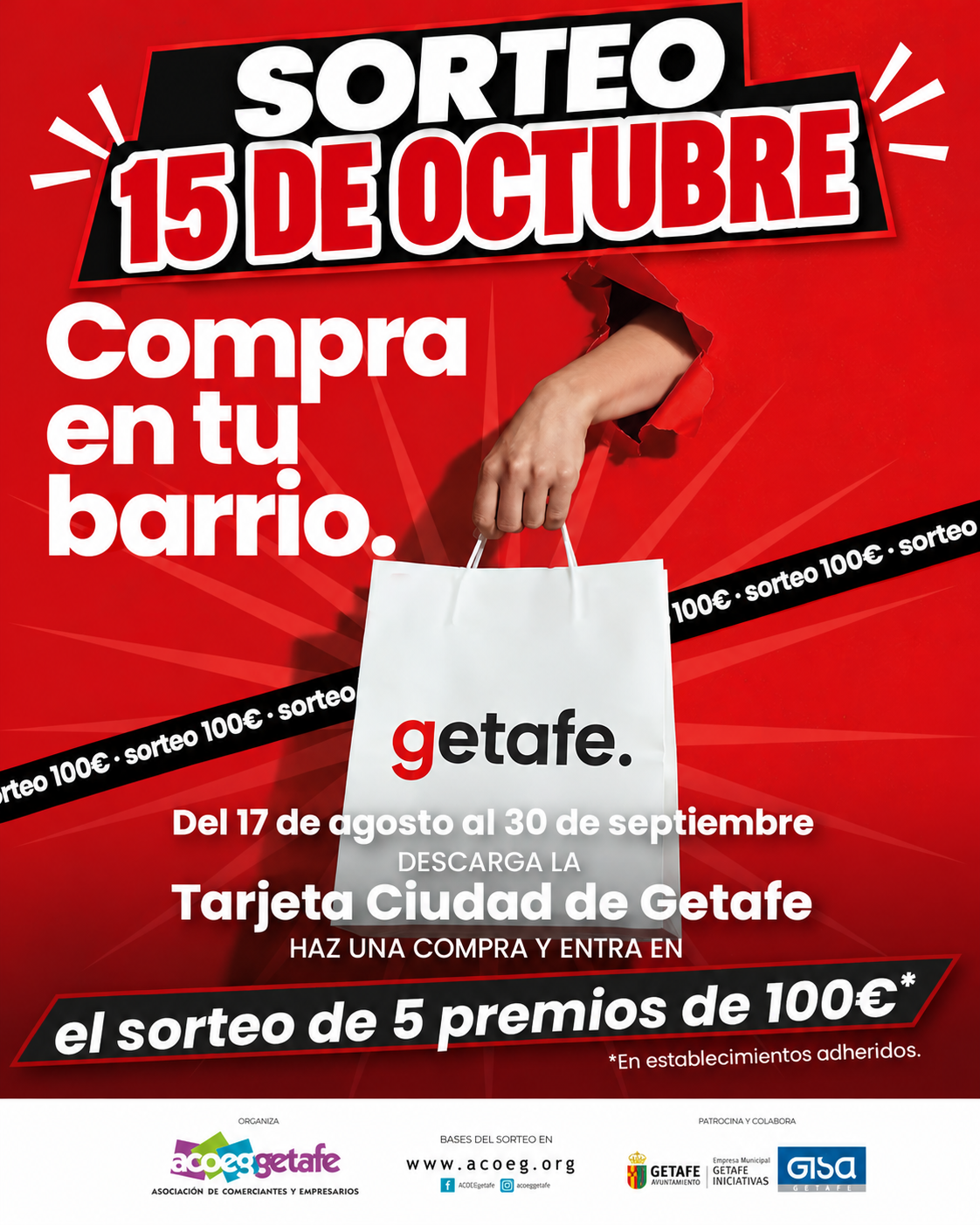 Sorteo de Compras en Getafe