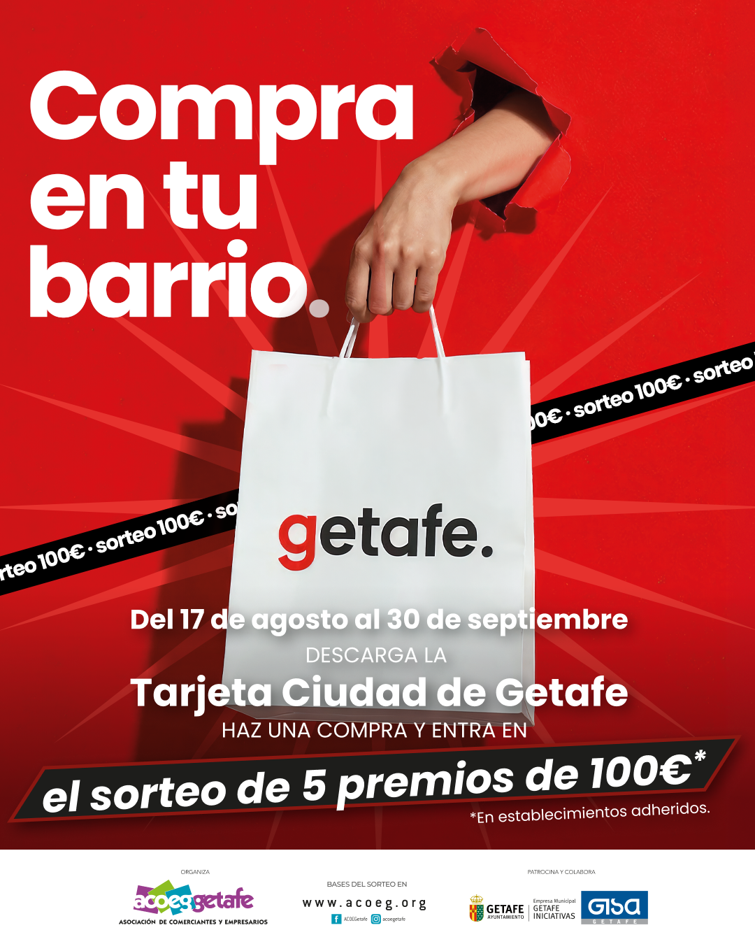 cartel compra tarjeta