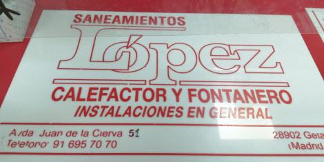 Comercio — Saneamientos López